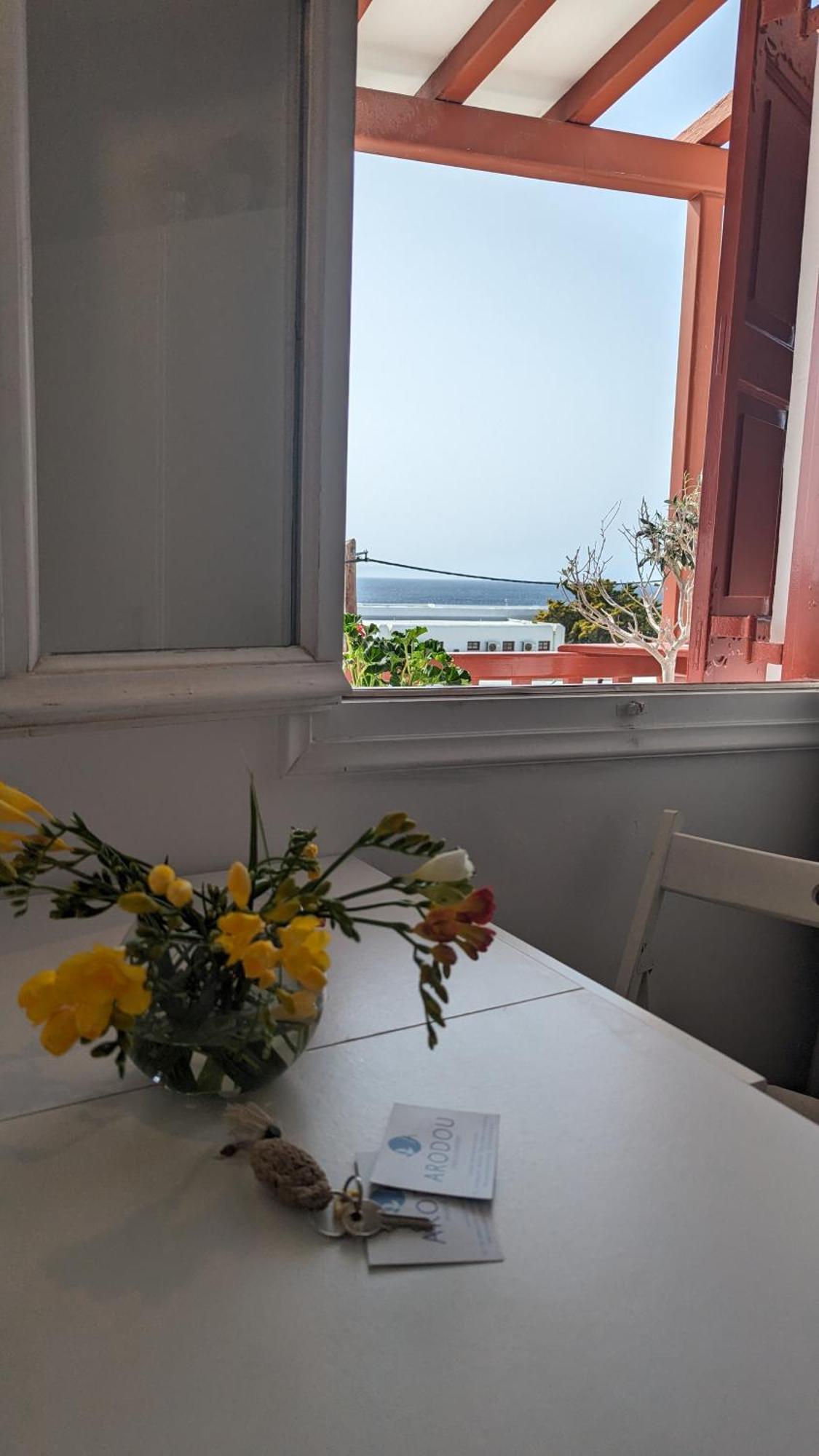 Arodou Studio And Apartment Mykonos Town Exterior foto